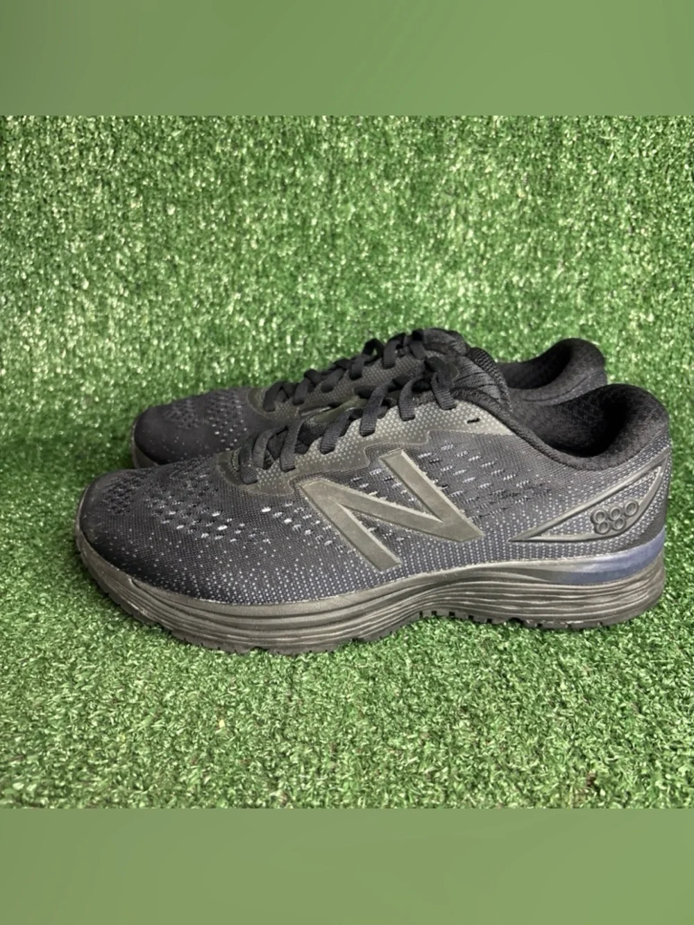 New Balance 880v9 Shoes Mens Size 9.5 Triple Black Mesh Running Sneakers M880TB9